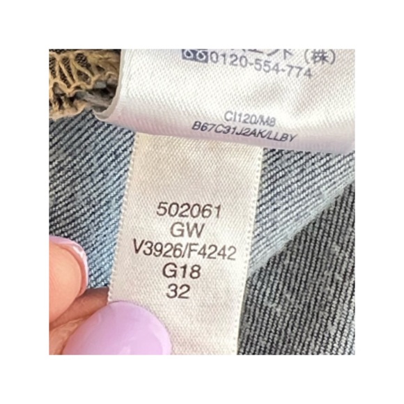 Lands End Mid Rise‎ 9” Straight Leg Jeans Medium Wash Denim Women’s Size 8 - Picture 10 of 13